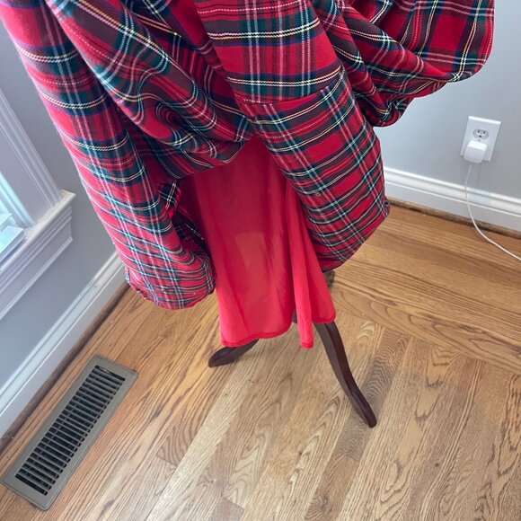 "Everyday Cheer" Holiday Tartan Plaid Dress XL - Red Dress Boutique - Picture 6 of 7